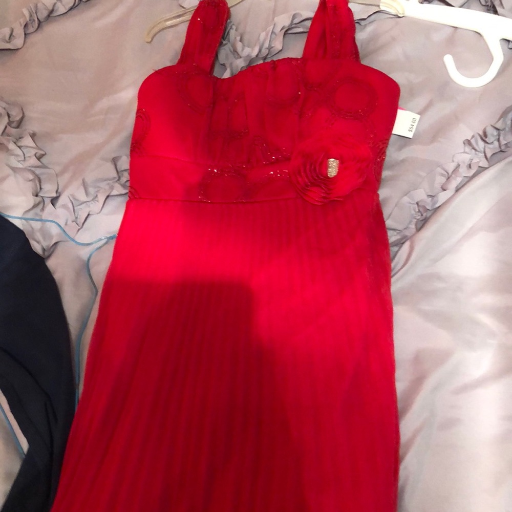 Red dress